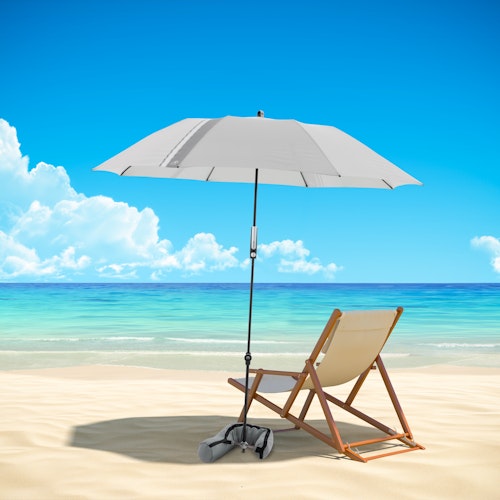 doppler Mittelmastschirm EXPERT 160 Manual Multi, Aluminium Anthrazit / 100 % Polyester 70 g/m²