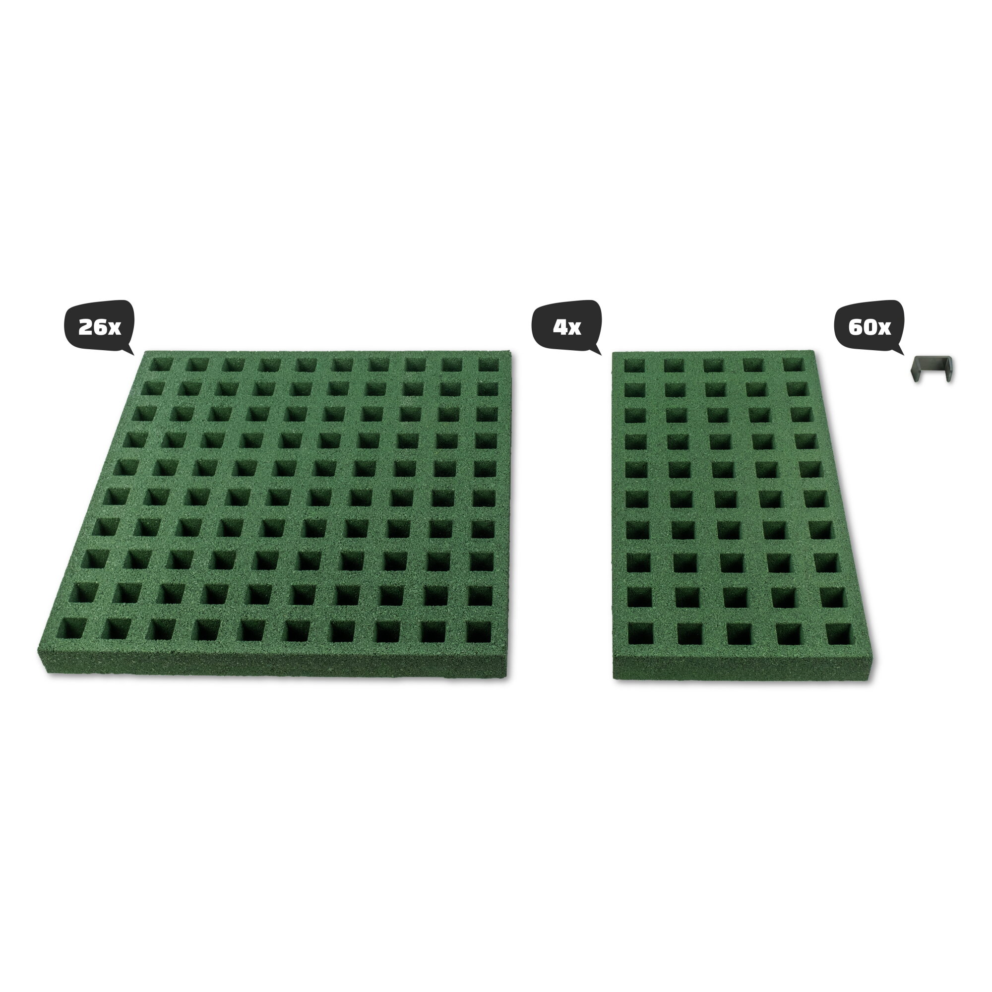 EXIT Freezone Trampolin Sicherheitsplatten 244 x 427cm