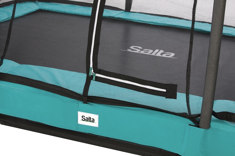 Salta Trampolin Comfort Edition Ground mit Sicherheitsnetz
