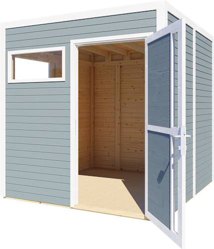 Bertilo Gartenhaus Cubus 2 - 19 mm