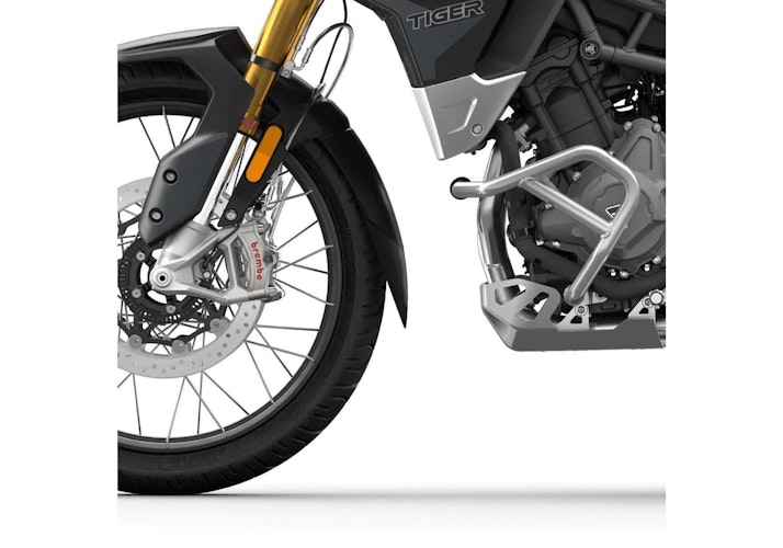 BODYSTYLE Kotflügelverlängerung vorne ABS Kunststoff schwarz-matt für TRIUMPH Tiger 900 Rally 