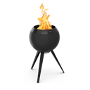 Vorschaubild höfats MOON 45 All Black Feuerschale mit hohem Fuß