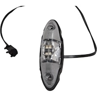 Begrenzungsleuchte LED, rot/weiß/orange, 12/24 V