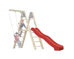 Akubi Wellenrutsche 300 cm Podesthöhe 150 cm