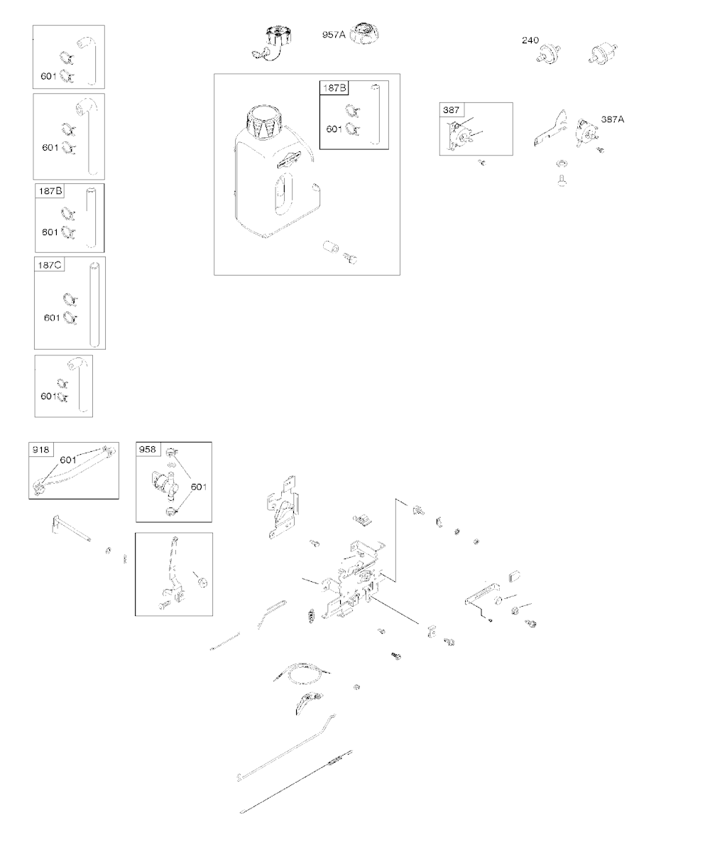 Explosionszeichnung Ersatzteile