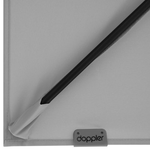 doppler Pendelschirm myZONE 210 x 210, Aluminium Anthrazit / 100 % Polyester 180 g/m²