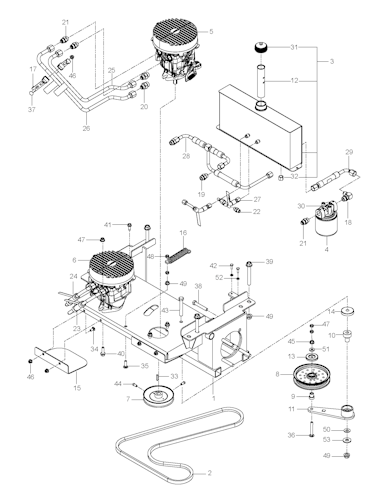 Husqvarna Nullwendekreismäher kommerzielle Nutzung 967004001 PZ5430