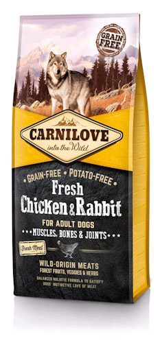 CARNILOVE Adult Fresh Chicken & Rabbit Hundetrockenfutter
