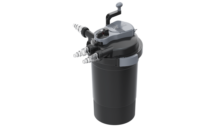 Heissner Teichaußenfilter mit AQUA CRAFT ECO, 4900 l/h für Teiche bis 20000 L mit 24 Watt UV