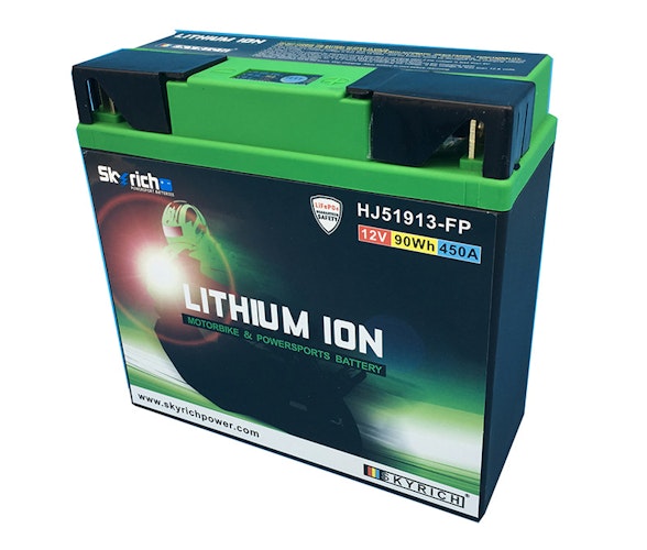 Skyrich LiFePO4 Batterie wartungsfrei, LiFePO4 Batterie Ersetzt folgende Blei-Säure-Batterien: 51913