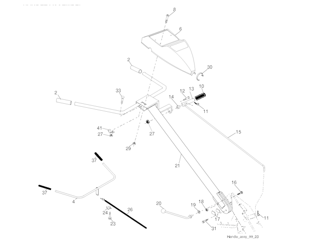 Husqvarna Motorhacken 96093000802 DRT900