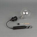 Vorschaubild Konstsmide Weihnachtsbeleuchtung LED Akku Kabelleuchte bernsteinfarben batteriebetrieben