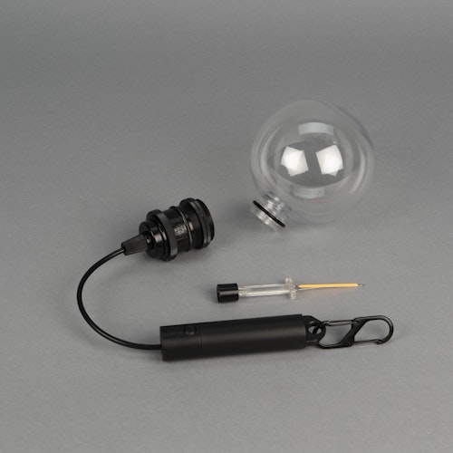 Konstsmide Weihnachtsbeleuchtung LED Akku Kabelleuchte bernsteinfarben batteriebetrieben