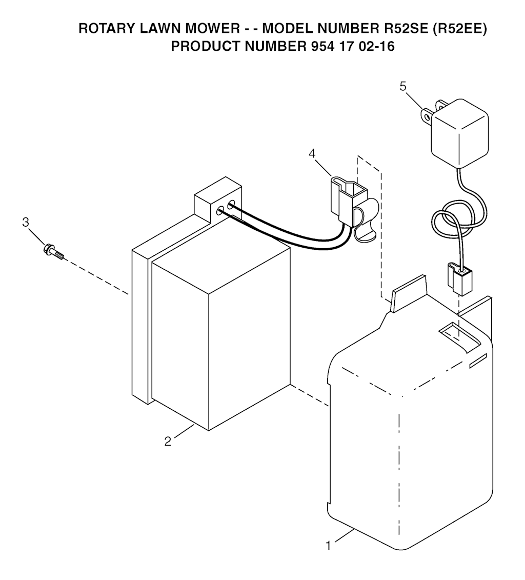 Explosionszeichnung Ersatzteile