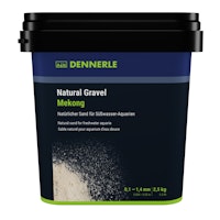 DENNERLE Natural Gravel Mekong 0,1-1,4 Millimeter  2,5 Kilogramm Aquarieneinrichtung