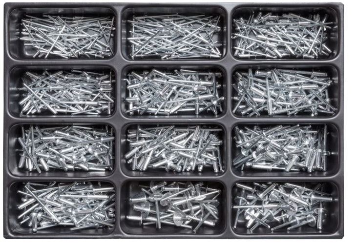 Gesipa Blindnietensortiment Standard 550 Stück