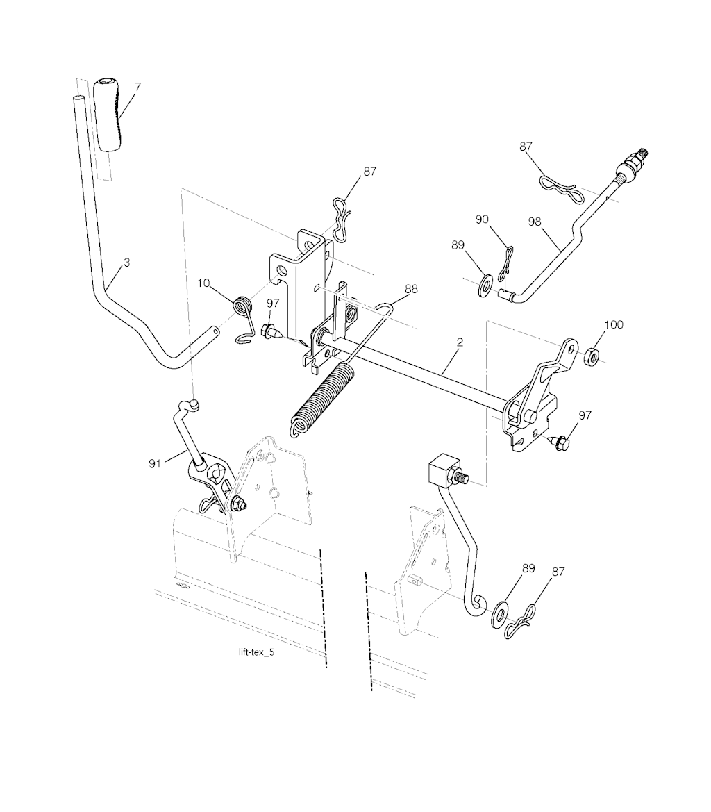 Explosionszeichnung Ersatzteile