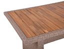 Vorschaubild Garden Pleasure Gartenmöbel Set BRAGA 01, Tisch 220 x 100 + 6 Sessel, Polyrattan / Akazie / Kissen 100 % Polyester