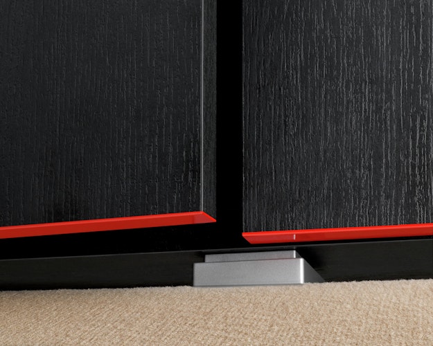 EHEIM clearscape nero Aquarium mit Unterschrank