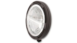 HIGHSIDER pro 7 Zoll Scheinwerfer Frame-R1 Typ 4 LED Schwarz Untere Befestigung