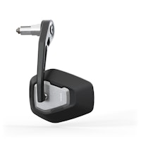 HIGHSIDER pro Lenkerendenspiegel Esagano-RS EVO Schwarz/Silber (1Stck.)