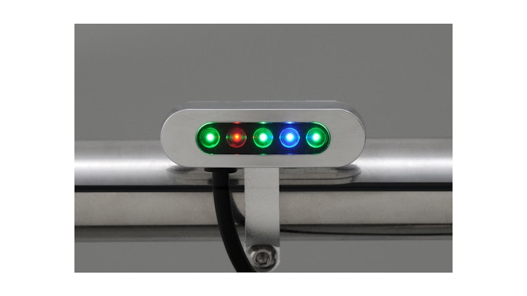 Daytona Kontrollleuchteneinheit Alpha Chrom