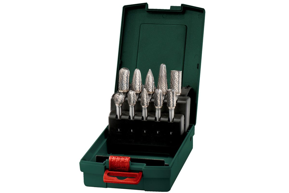 Metabo Hartmetall-Fräser-Set10-teilig