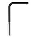 Vorschaubild Wasserhahn Küchenarmatur, BOD, mit 360° schwenkbarem L-Auslauf, Verchromt / Schwarz Granit