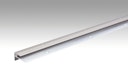 MEISTER Treppenkantenprofil Typ 203 Edelstahl-Oberfläche 340 - 3000 mm