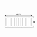 Vorschaubild MIW Ölfilter Y4003 Papierfilter (OEM-Qualität)