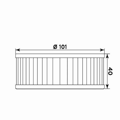 MIW Ölfilter Y4003 Papierfilter (OEM-Qualität)