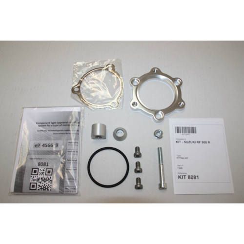 IXIL Hexoval Evolution Edelstahl gebuerstet Suzuki RF 900 R