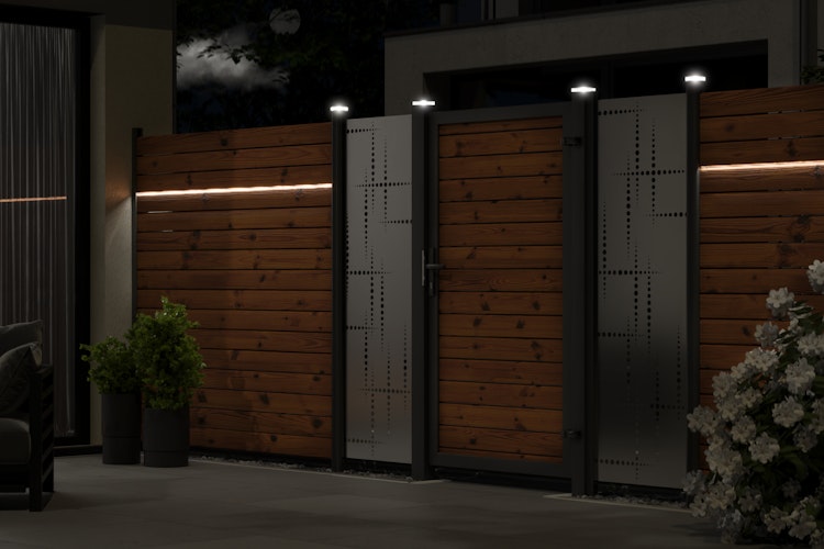 TraumGarten System Licht Pfostenkappe Universal 9 x 9 x 3 cm