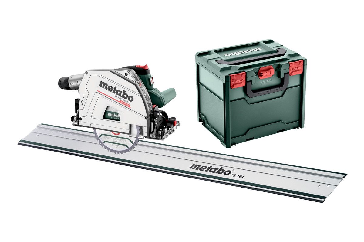 Metabo Set Akku-Tauchkreissäge KT 18 LTX 66 BL Set