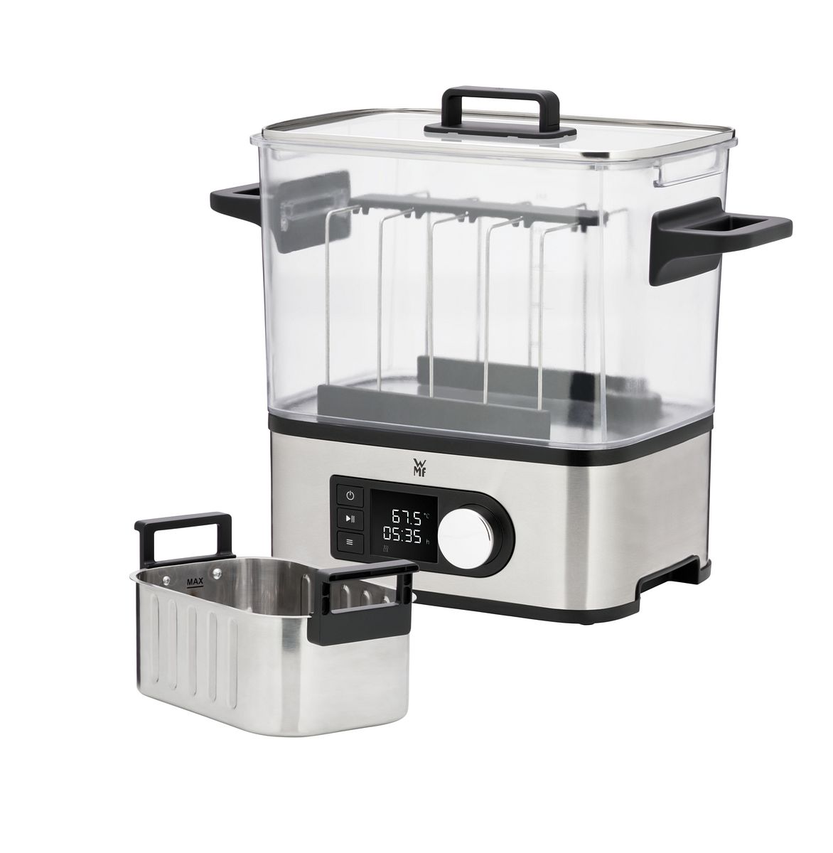 Wmf Silber Lono Sous Vide Pro Garer (415360011), Dampfgarer + Reiskocher, - Image 11