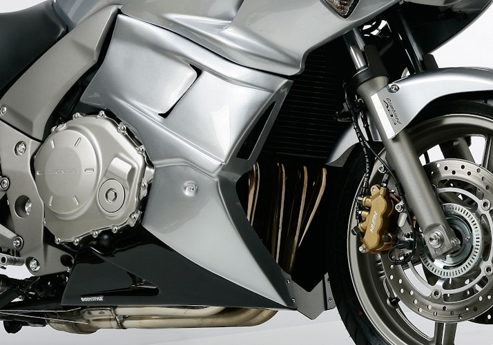 BODYSTYLE Sportsline Unterteilverkleidung ABS Kunststoff silber für HONDA CBF1000S 