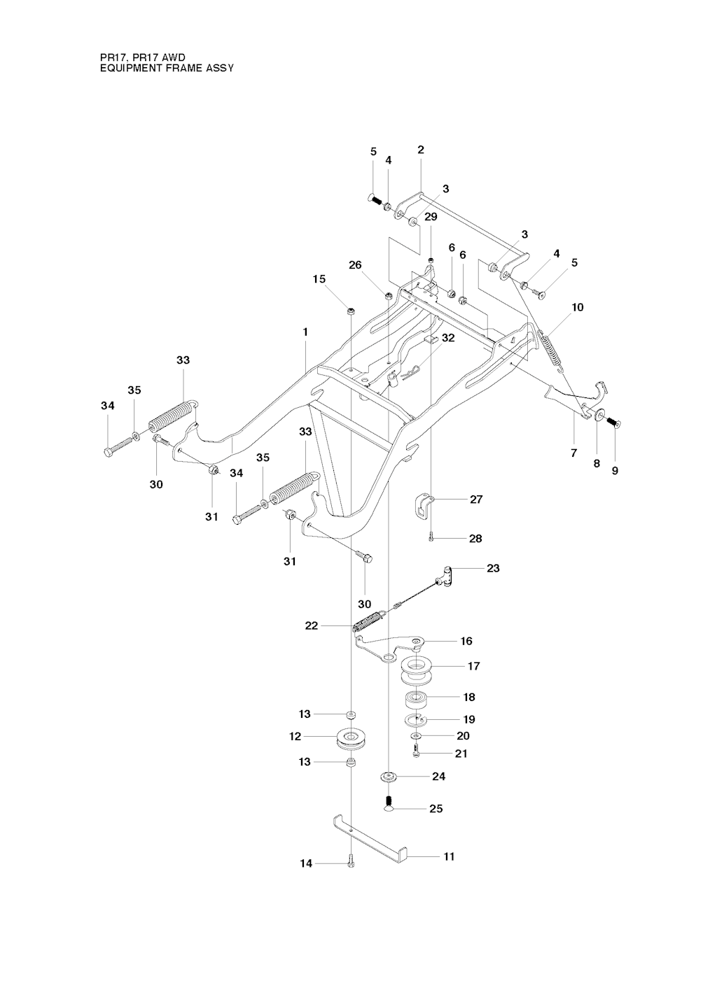 Explosionszeichnung Ersatzteile