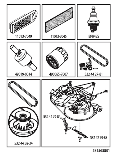 Husqvarna Gartentraktoren 96051010700 CTH 164T