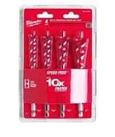 Milwaukee SPEED FEED Holzbohrer Set (4-teilig) 4932479477