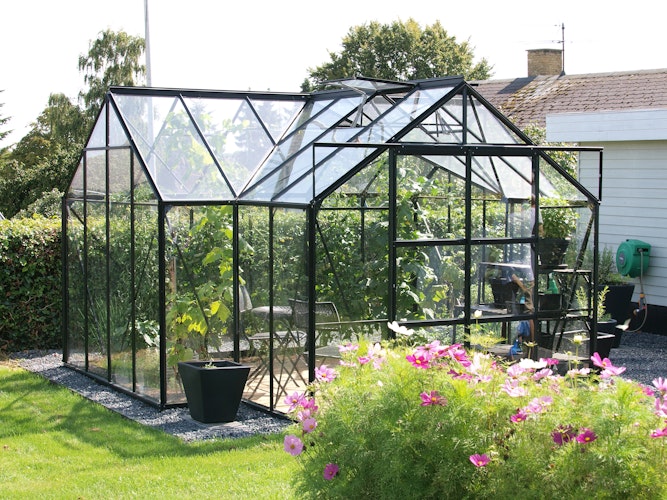 Vitavia Gewächshaus Sirona/Sirius Orangerie inkl. 4 Dachfenstern - 13,0 m²