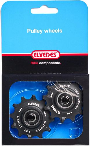 Elvedes Schaltrollen-Set SRAM schwarz