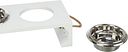 Vorschaubild TRIXIE Be Nordic Napf-Set, MDF/Edelstahl, 2 × 0,4 l/ø 14 cm/38 × 18 × 10 cm, weiß