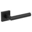 Vorschaubild Griffwerk LUCIA PROFESSIONAL PVD+ Schraubtechnik Rosetten eckig smart2lock 2.0 R Graphitschwarz PVD+