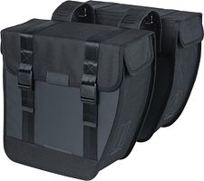 Basil Doppeltasche Tour schwarz 35 l MIK