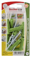 FISCHER Spreizdübel SX 8x40 S GREEN K (10 Stück)