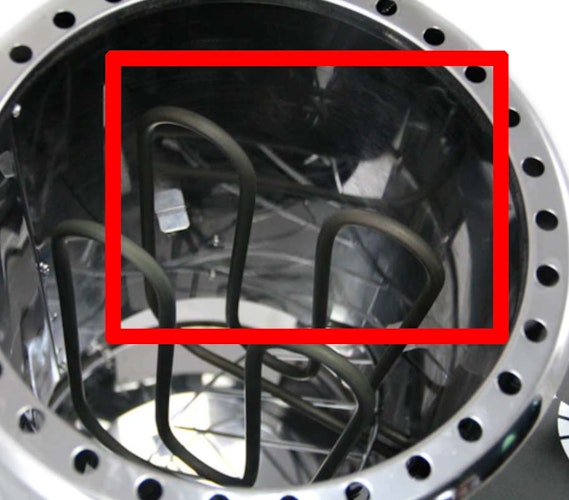 Heizstab 1,2 kW zu Karibu Biokombi-Saunaofen 3,6 KW 0865001008