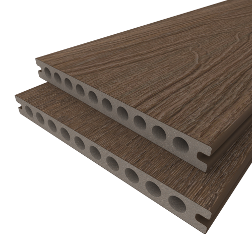 NewTechWood Gigante Vintage WPC-Terrassendiele Hohlkammer Ipé  23 x 210 mm