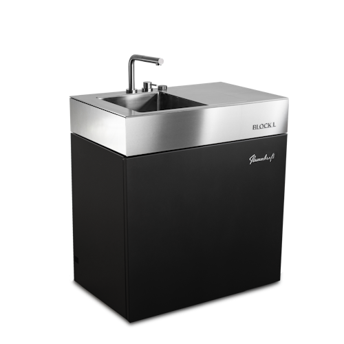 Flammkraft Outdoor Modul Block L Waschbecken