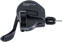 Vorschaubild Shimano Daumenschalthebel CUES SL-U8000 2-fach links schwarz mit Ganganzeige