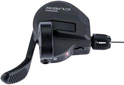 Shimano Daumenschalthebel CUES SL-U8000 2-fach links schwarz mit Ganganzeige